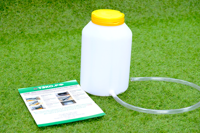 Бак с врезанным штуцером 5л.